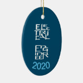 karakter van elektrotechnicus keramisch ornament (Rechts)