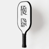 karakter van elektrotechnicus pickleball paddle (Links)