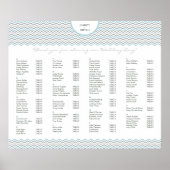 KARAKTER VAN HET PLAN VAN DE TABEL : chevron1 3 Poster (Voorkant)