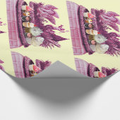 KARAKTER VAN SCHANEN EN PINK VAN KOPEN NAAR WEDING CADEAUPAPIER (Hoek)