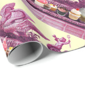 KARAKTER VAN SCHANEN EN PINK VAN KOPEN NAAR WEDING CADEAUPAPIER (Rol Hoek)