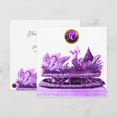 KARAKTER VAN ZWANEN EN KOPKAMPEN PAARSE BEDING KAART (Voorkant / Achterkant)