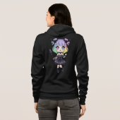 Karakter Volwassene Ritssluiting Hoodie (Achterkant volledig)