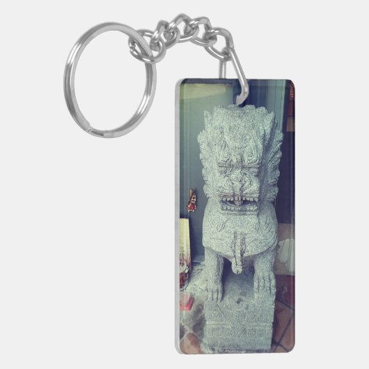 Karakter voor winkel sleutelhanger (Voorkant Links)