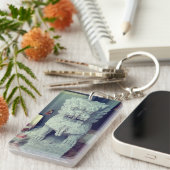 Karakter voor winkel sleutelhanger (Voorkant Rechts)