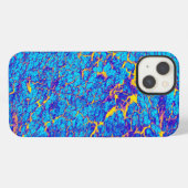 Karakteristieke Abstracte Textuur iPhone Hoesje (Achterkant horizontaal)
