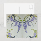 Karakteristieke Paarse Parfum Bloem Schilderij Briefkaart (Voorkant / Achterkant)