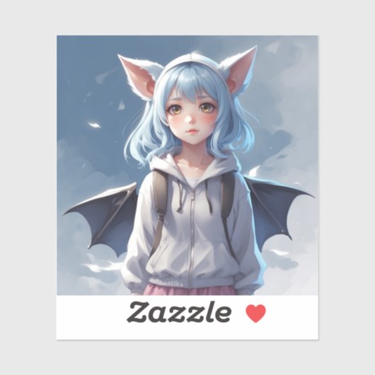 Karakterontwerp#4 Sticker (Vel)