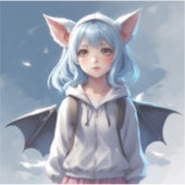 Karakterontwerp#4 Sticker (Voorkant)