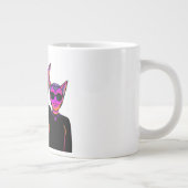 Karakterontwerp katten grote koffiekop (Rechts)