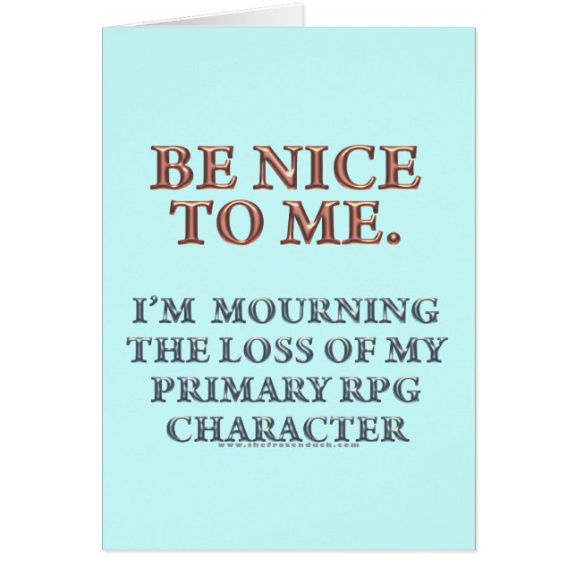 Karakterrouw (Voorkant)