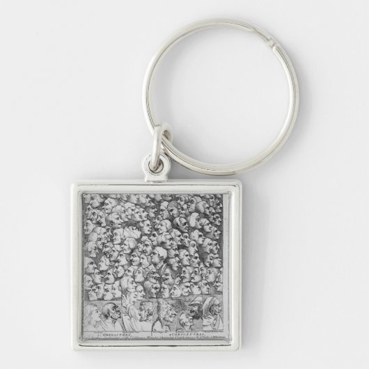 Karakters en karikaturen sleutelhanger (Voorkant)