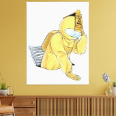 Karakters, onder ons, Game, Impostor, Canvas Afdruk (Insitu (Woonkamer))