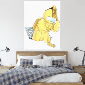 Karakters, onder ons, Game, Impostor, Canvas Afdruk (Insitu (Slaapkamer))