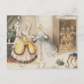 Karakters van 'Cosi fan tutte' van Mozart, 1840 Briefkaart (Voorkant)