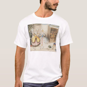 Karakters van 'Cosi fan tutte' van Mozart, 1840 T-shirt