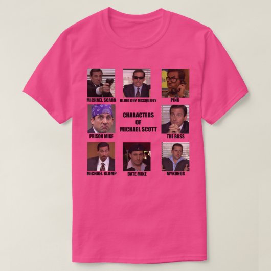 Karakters van Scott T-shirt (Design voorkant)