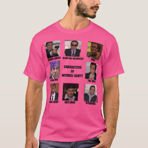 Karakters van Scott T-shirt