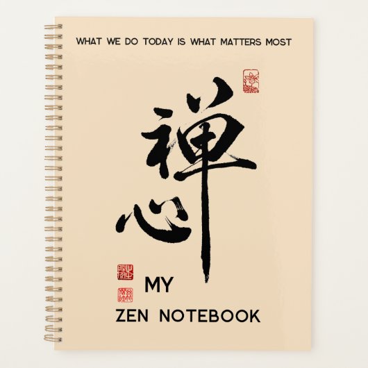 Karakters Zen Heart/Zen Lifestyle Planner (Voorkant)