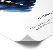 Karaktersporen van kankerconstellatie poster (Hoek)