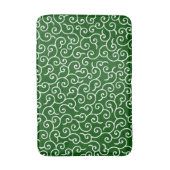 Karakusa Groen-wit Badmat (Voorkant Verticaal)