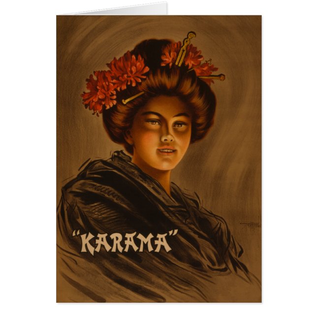 Karama Japans Geisha Oiran Girl Courtesan (Voorkant)