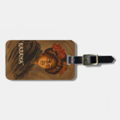 Karama: Japanse Romance Geisha-actrice Bagagelabel (Voorkant horizontaal)