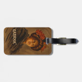 Karama: Japanse Romance Geisha-actrice Bagagelabel (Achterkant horizontaal)