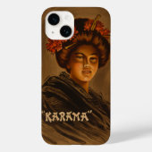 Karama: Japanse Romance Geisha-actrice Case-Mate iPhone Case (Achterkant)