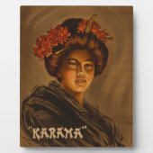 Karama: Japanse Romance Geisha-actrice Fotoplaat (Voorkant)