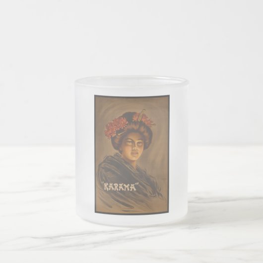 Karama: Japanse Romance Geisha-actrice Matglas Koffiemok (Center)