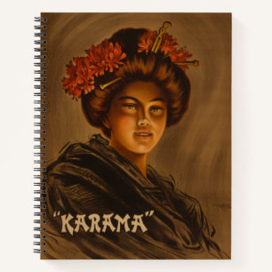 Karama: Japanse Romance Geisha Actrice Notitieboek