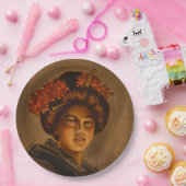 Karama: Japanse Romance Geisha-actrice Papieren Bordje (Feest)