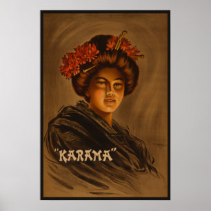 Karama: Japanse Romance Geisha-actrice Poster