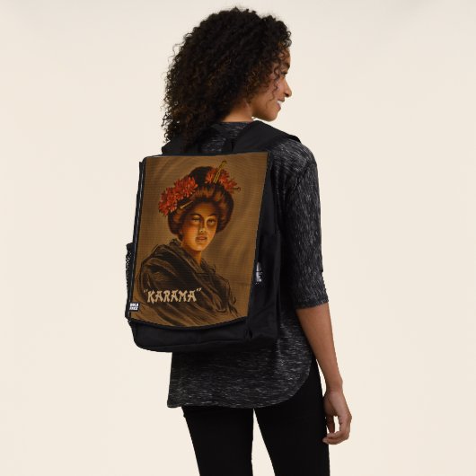 Karama: Japanse Romance Geisha-actrice Rugtassen (Gedragen)