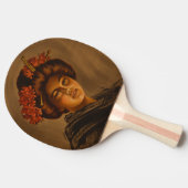 Karama: Japanse Romance Geisha-actrice Tafeltennisbatje (Zijkant)