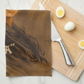 Karama: Japanse Romance Geisha-actrice Theedoek (Quarter Fold)