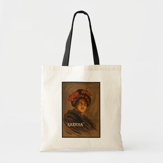 Karama: Japanse Romance Geisha-actrice Tote Bag (Voorkant)