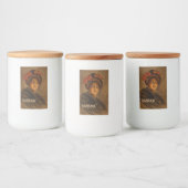 Karama: Japanse Romance Geisha-actrice Voedselcontainer Etiket (Flessen)