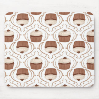 Karamel Chocolate Cupcake Mousepad, gezouten Muismat
