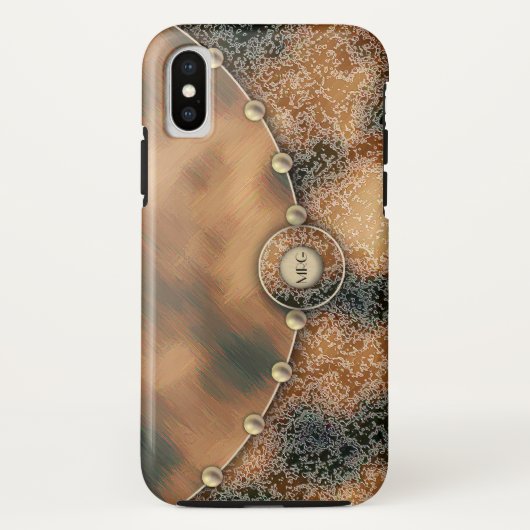 Karamel en chocoladebruin Case-Mate iPhone case (Achterkant)