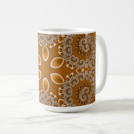 Karamel Fractal Kantwerk Koffiemok