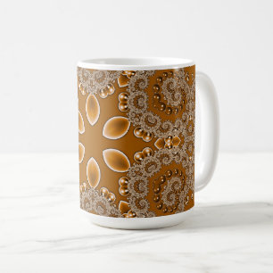 Karamel Fractal Kantwerk Koffiemok