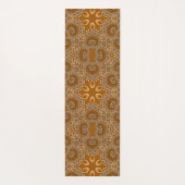 Karamel Fractal Kantwerk Yogamat (Achterkant)