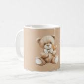 Karamel Hart Teddybeer Koffiemok (Voorkant links)