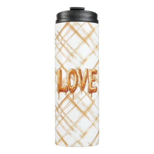 Karamel Snoep Liefde Thermosbeker (Voorkant)