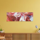 Karamel Snoep op een gesplit canvas 36x12 (Insitu (Woonkamer))