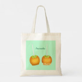 karamelappelen tote bag (Achterkant)