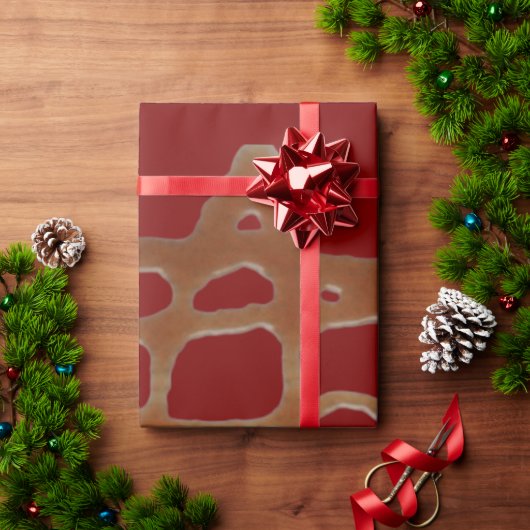 karamelmoes cadeaupapier (Feestdagen Geschenken)