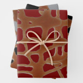 karamelmoes inpakpapier vel (In situ)